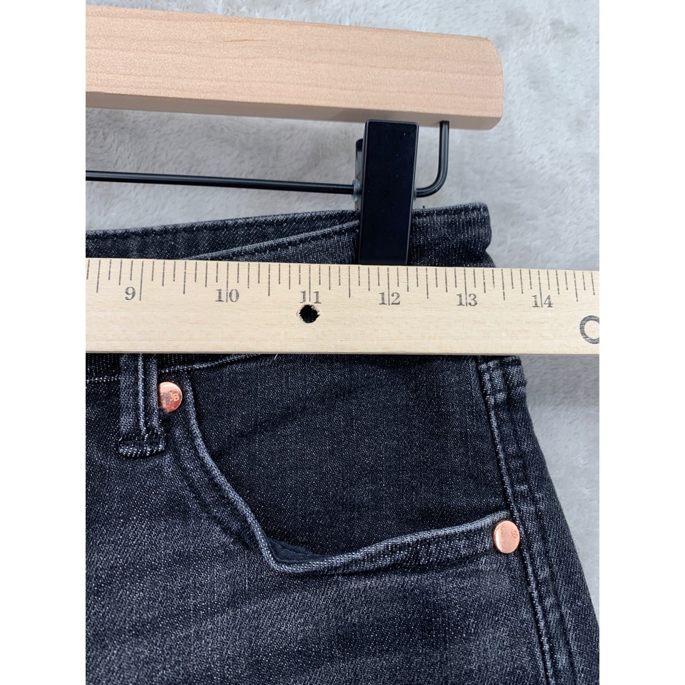 Judy Blue Jeans Womens 5/27 Black Straight Fit High Rise Denim Pants - Picture 6 of 10
